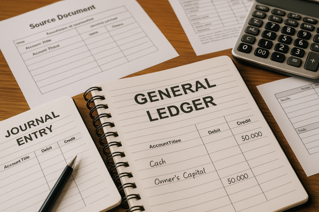 วิเคราะห์และบันทึกรายการบัญชี